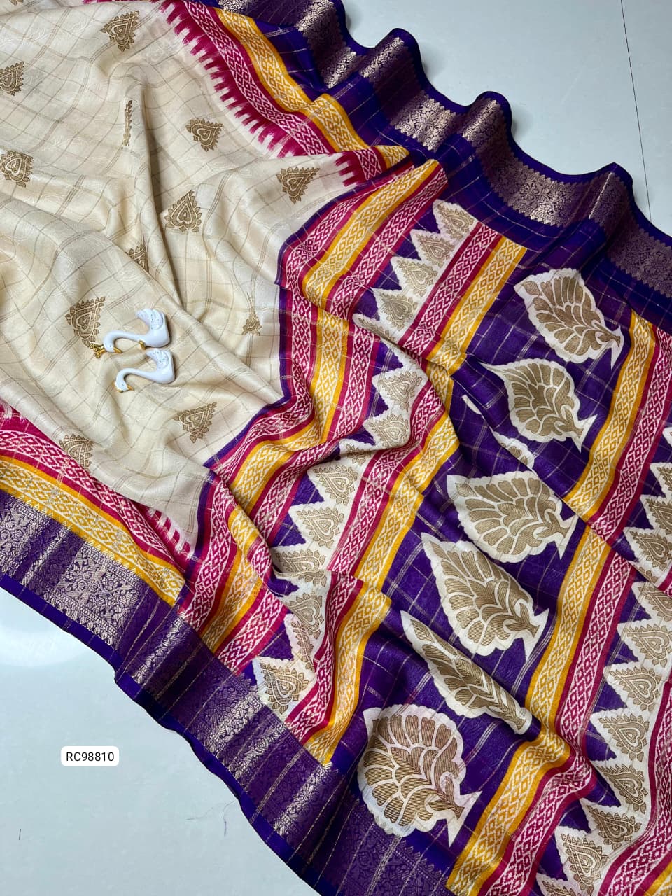 Marsh Mallow Saree