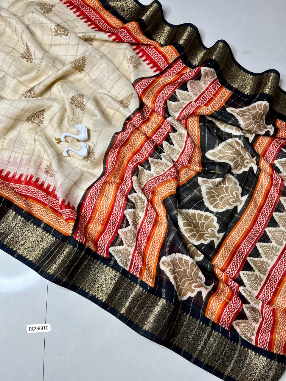 Marsh Mallow Saree