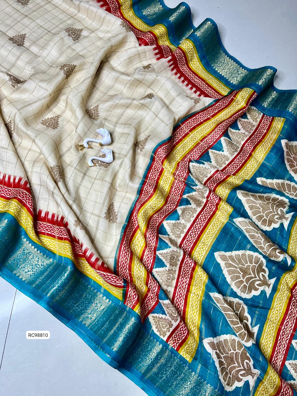 Marsh Mallow Saree