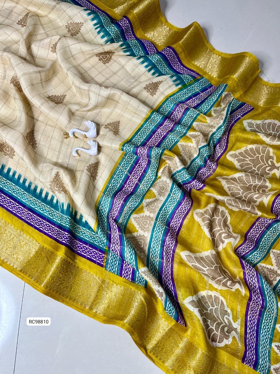Marsh Mallow Saree
