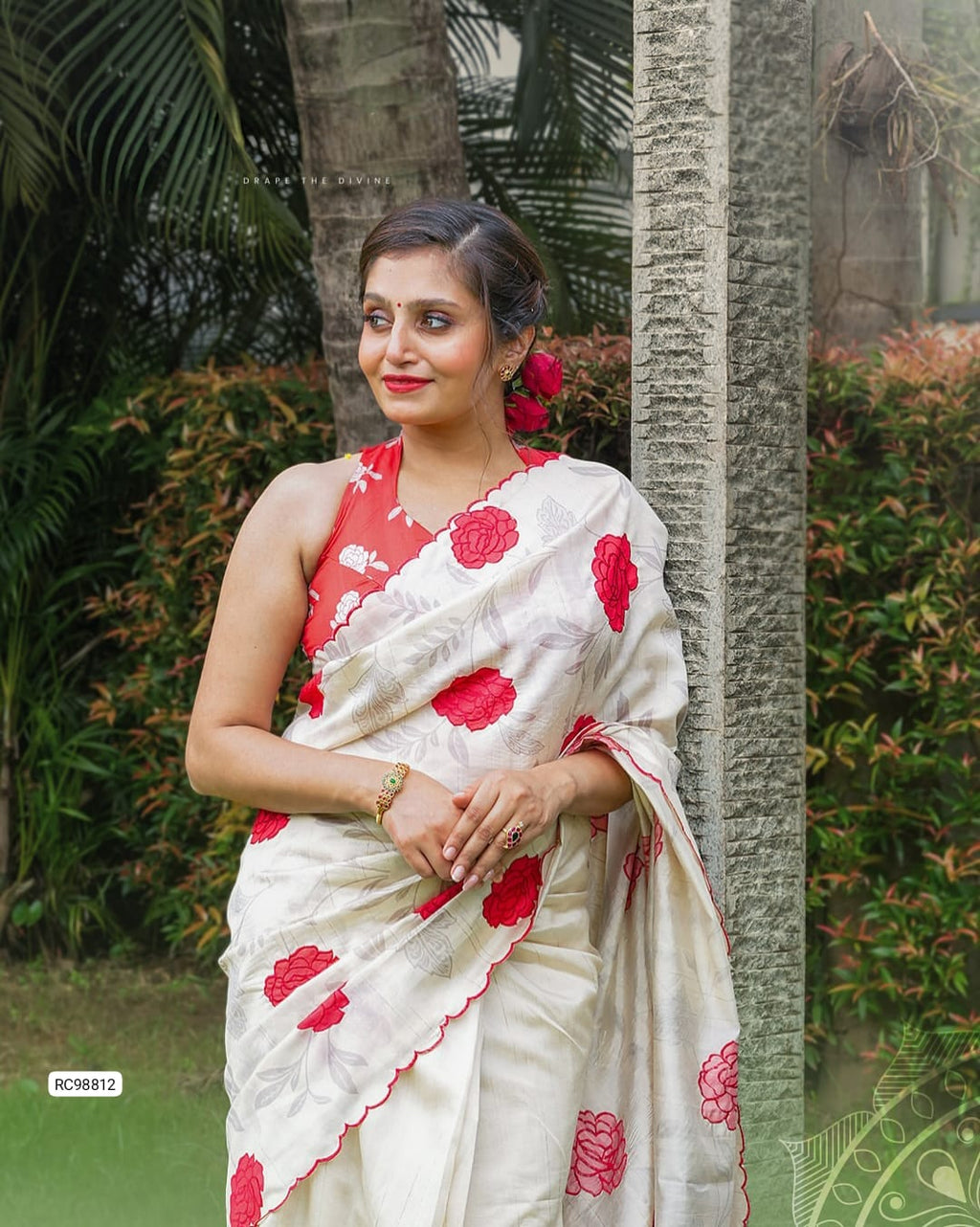 Heavy Handloom Tussar Silk Saree