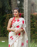 Heavy Handloom Tussar Silk Saree