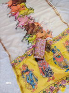 Pichwai Design Saree