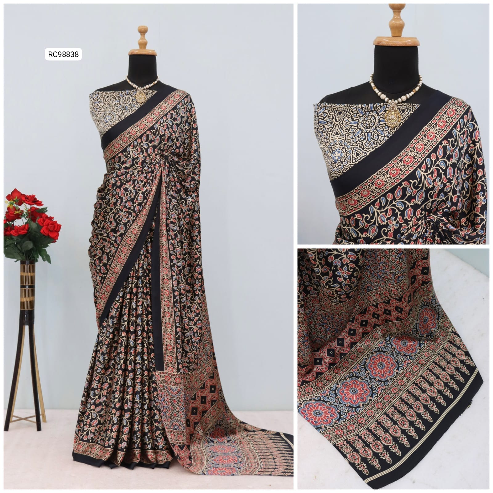 Pure Modal Silk Saree
