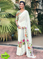Heavy Georgette Saree