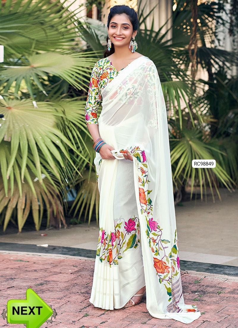 Heavy Georgette Saree
