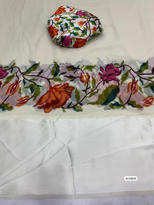 Heavy Georgette Saree