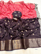 Premium Heavy Dola Butti Silk Saree