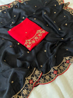 Heavy Rangoli Silk Saree
