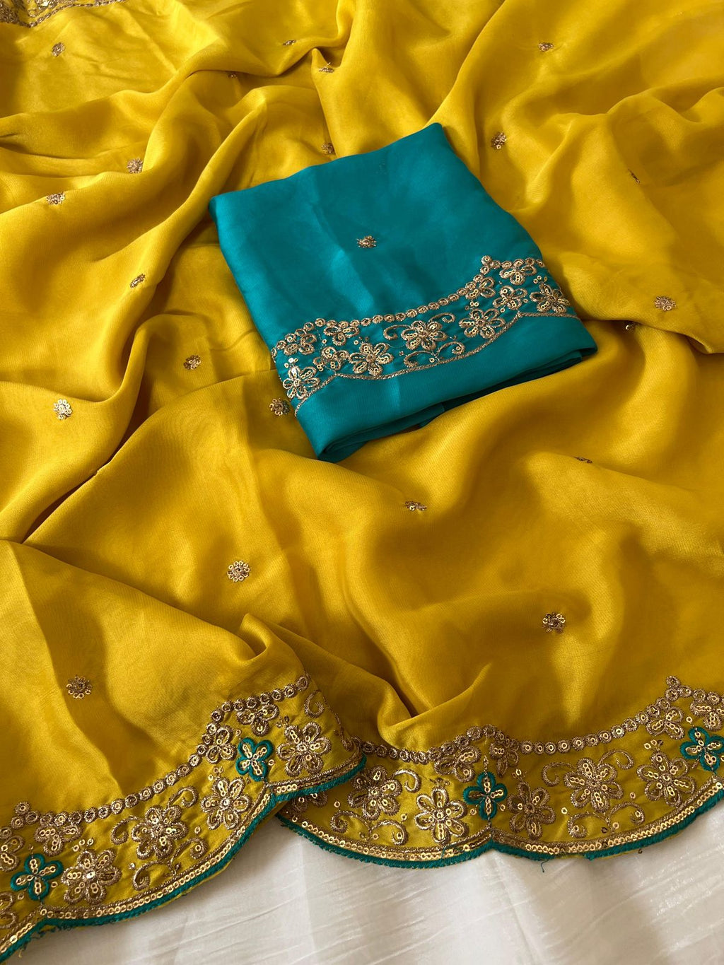 Heavy Rangoli Silk Saree