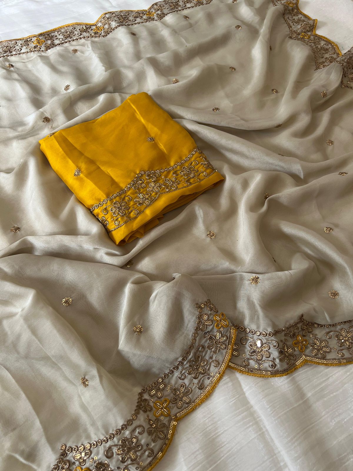 Heavy Rangoli Silk Saree