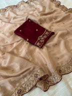 Heavy Rangoli Silk Saree