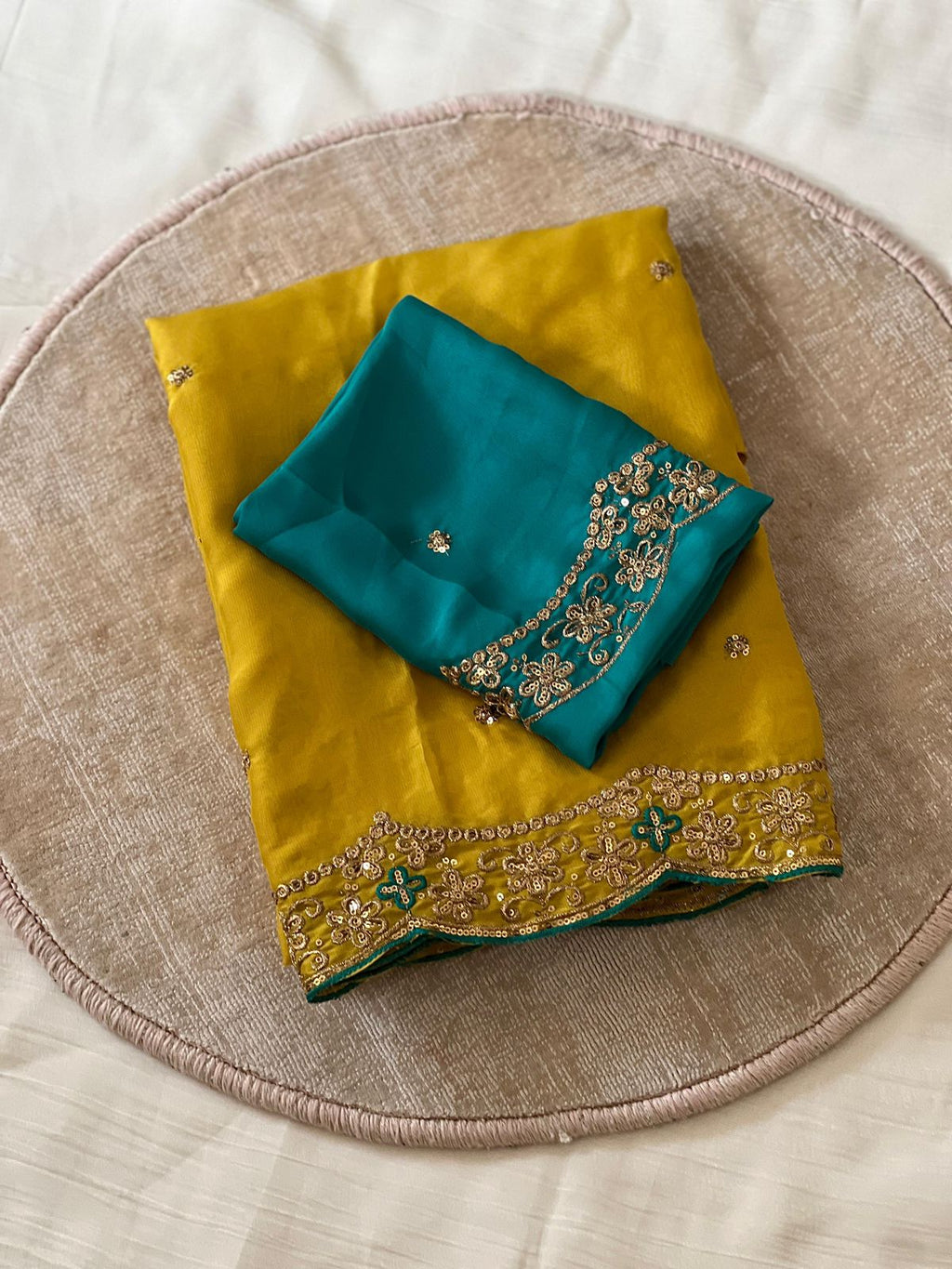 Heavy Rangoli Silk Saree