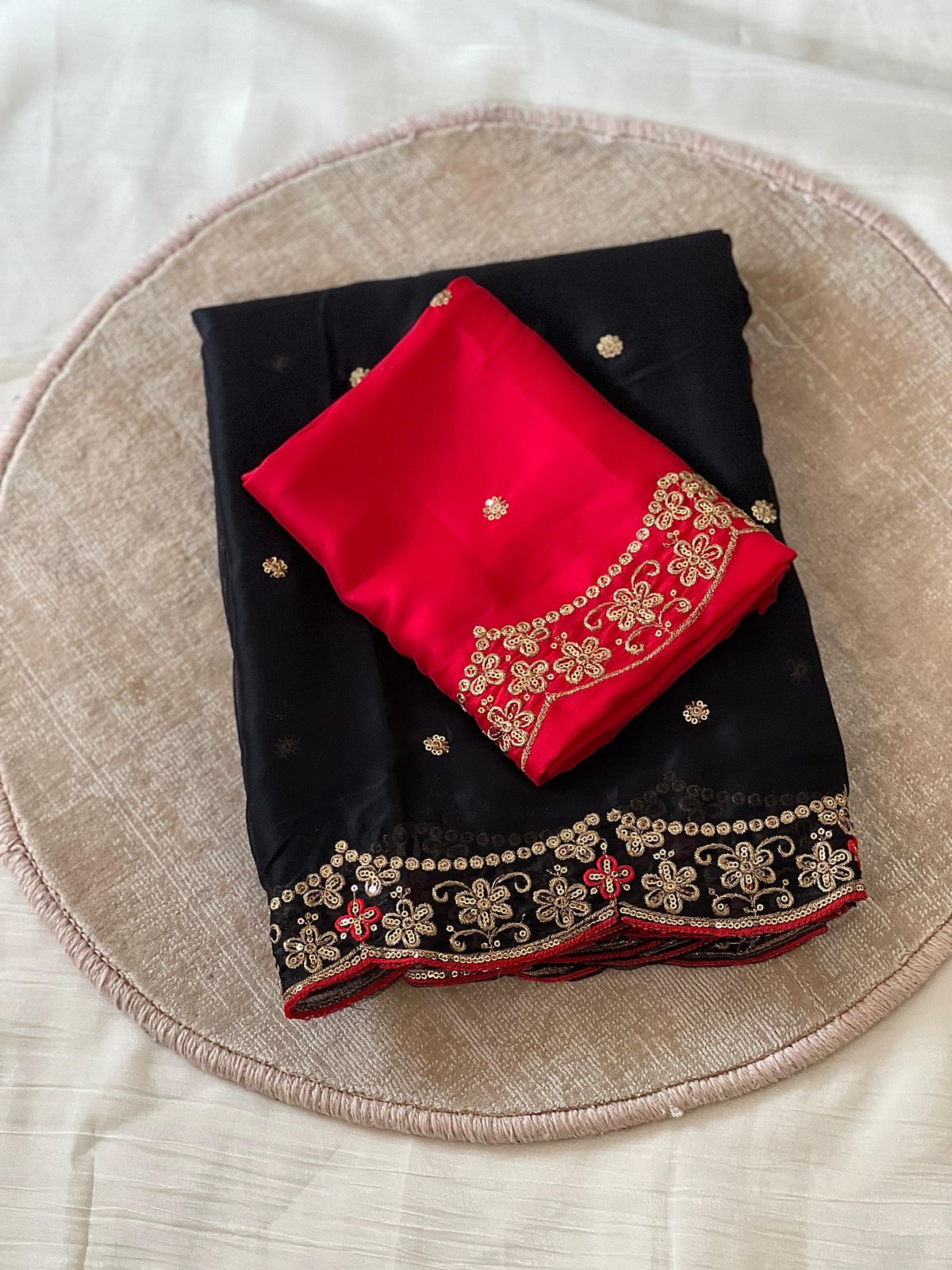Heavy Rangoli Silk Saree