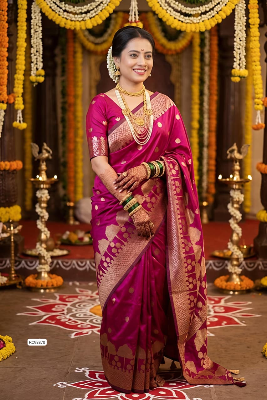 Soft Banarasi Silk Saree