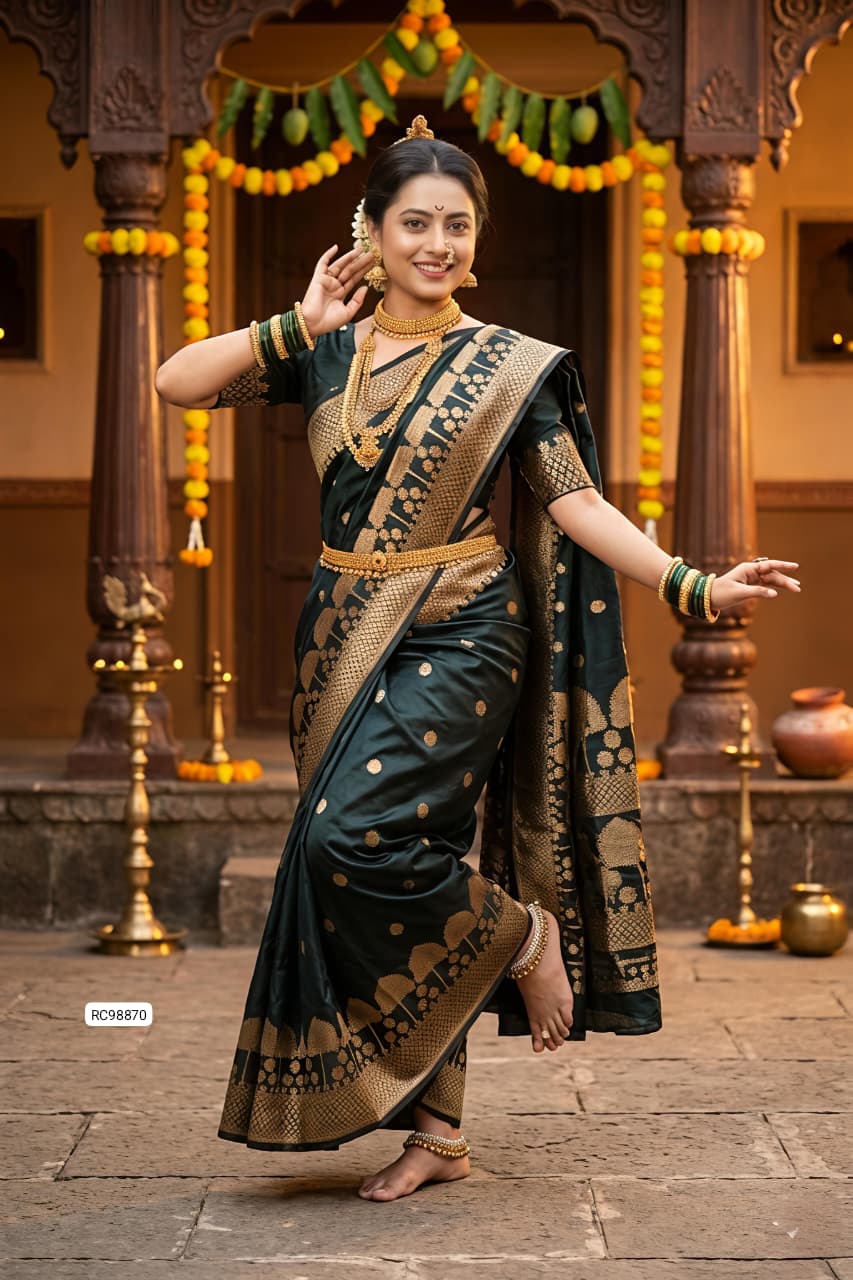 Soft Banarasi Silk Saree