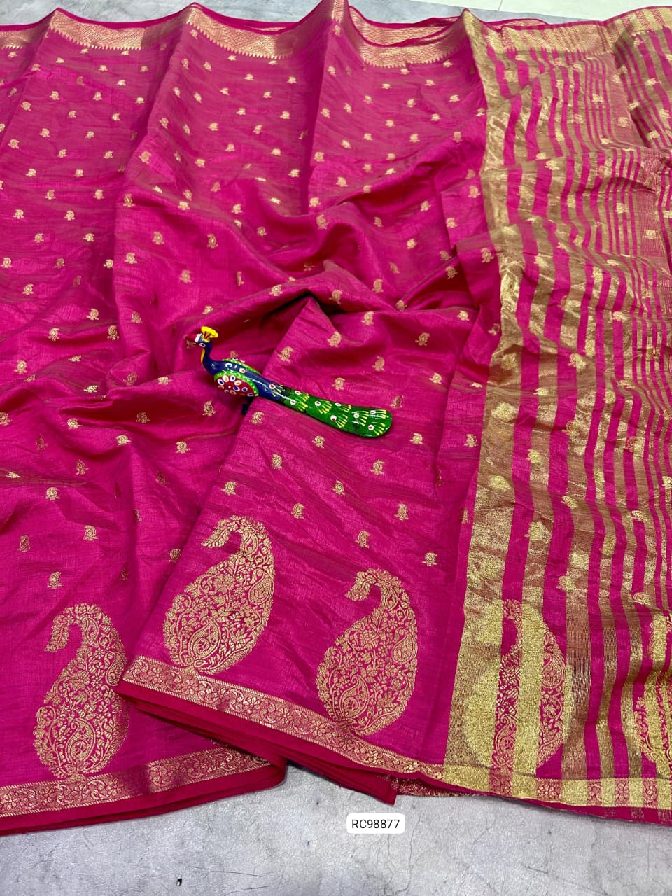 Soft Tussar Silk Saree