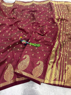 Soft Tussar Silk Saree