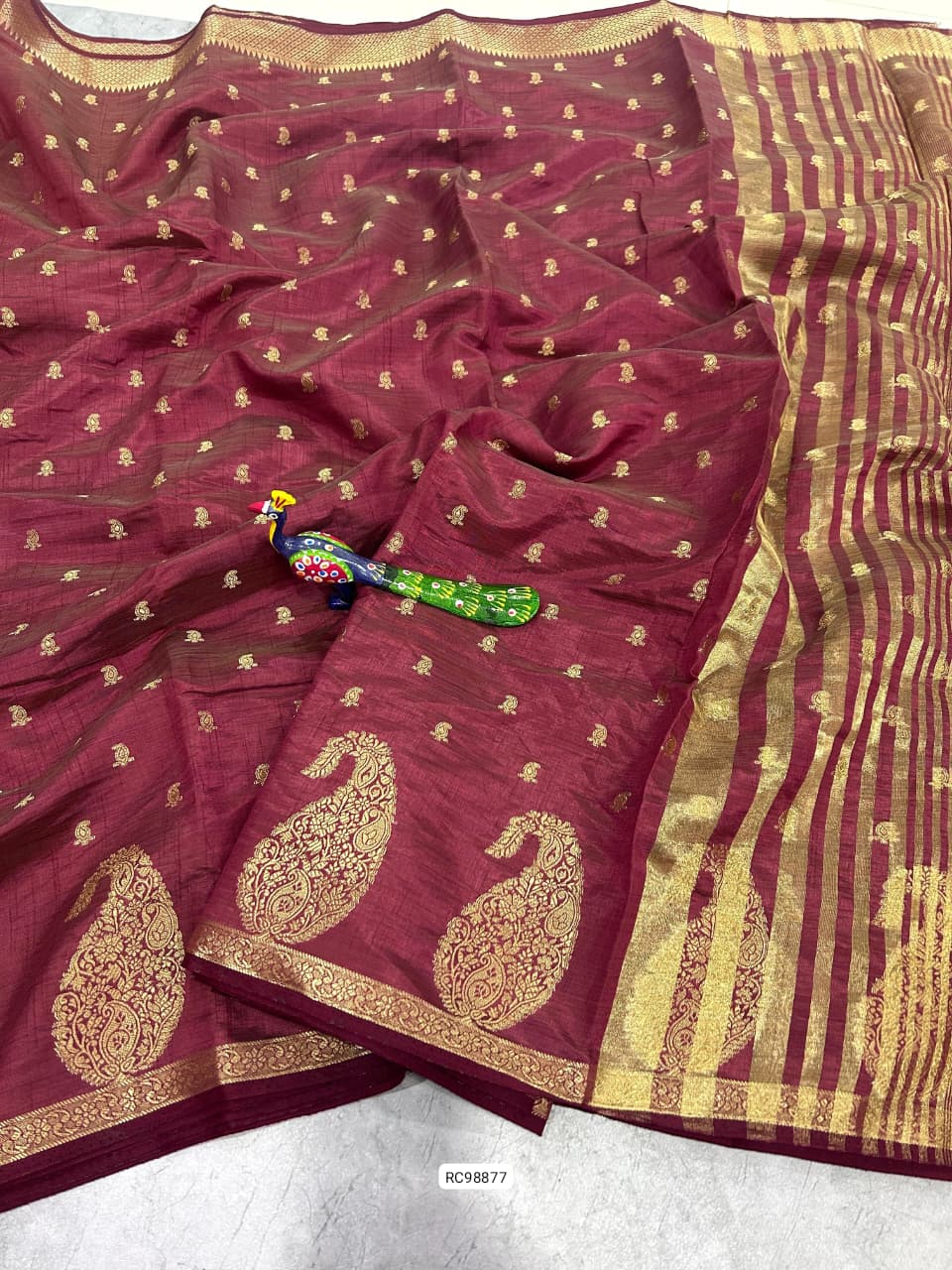Soft Tussar Silk Saree