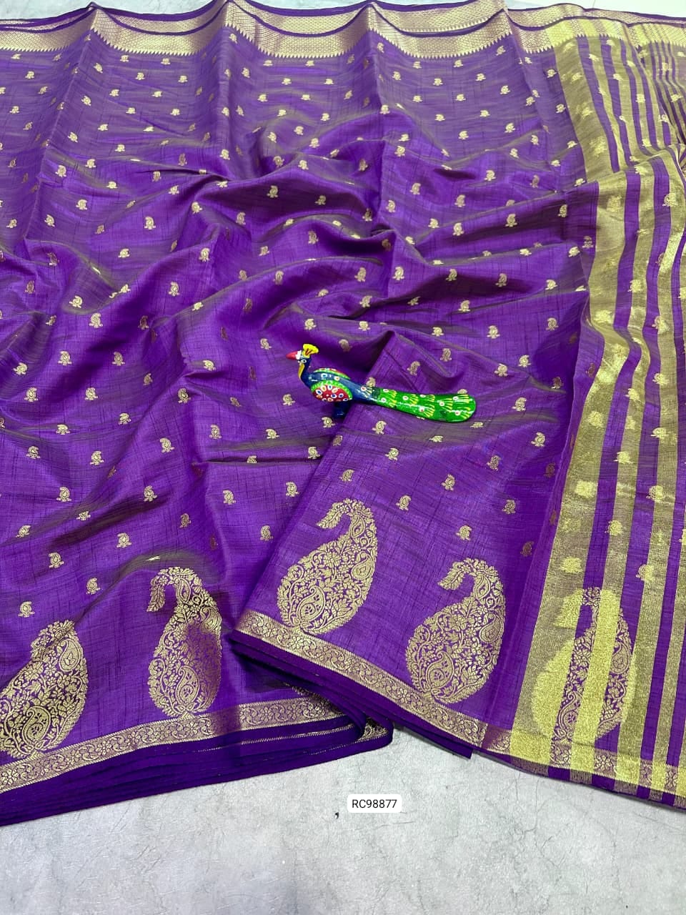 Soft Tussar Silk Saree