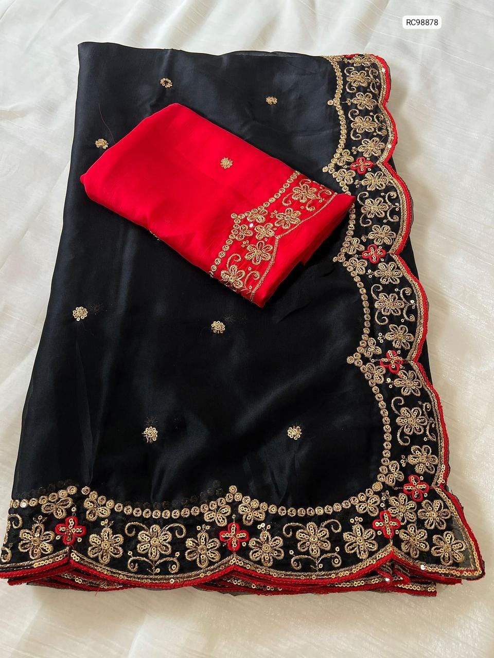 Heavy Soft Star Georgette Saree