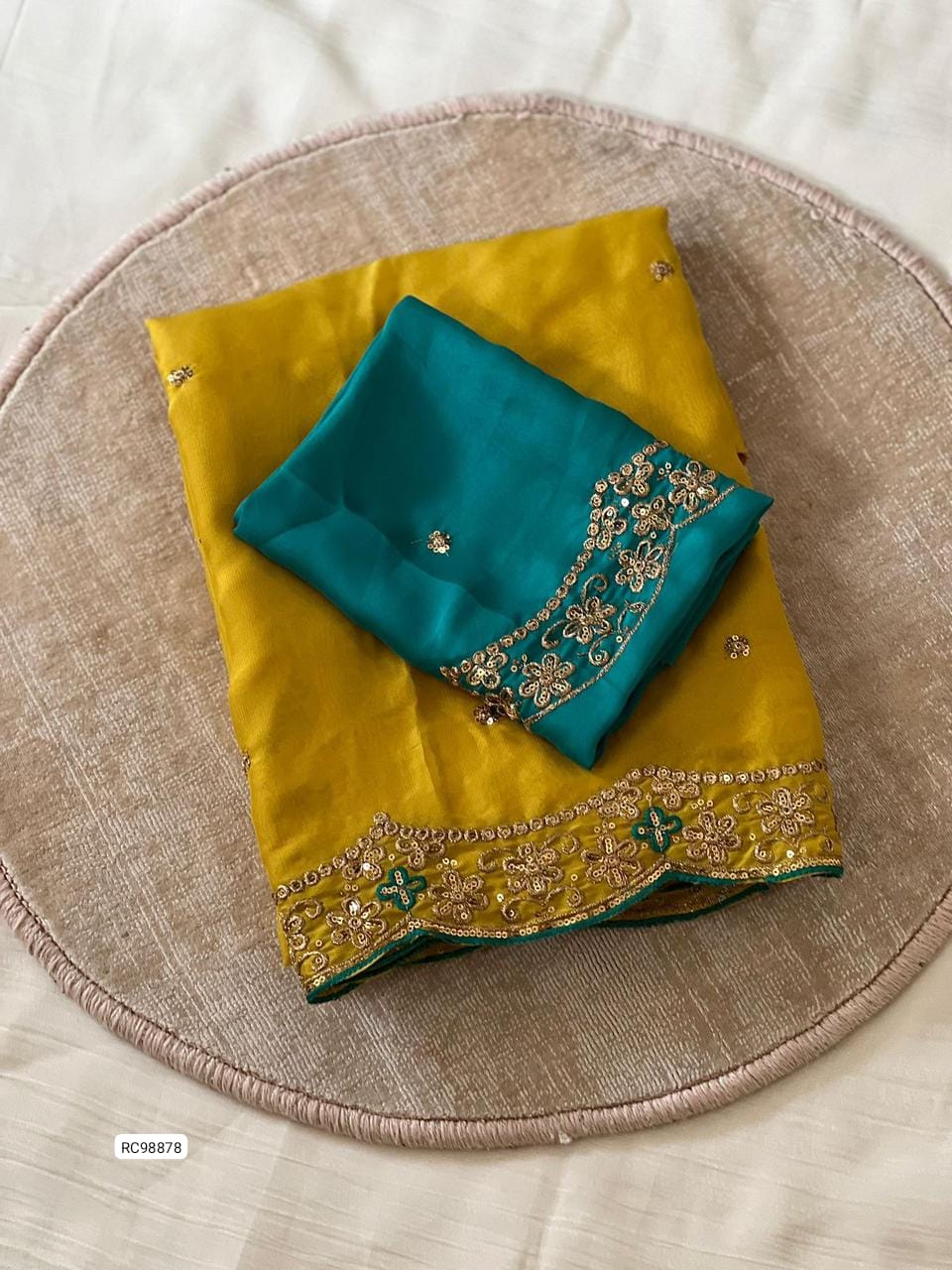 Heavy Soft Star Georgette Saree