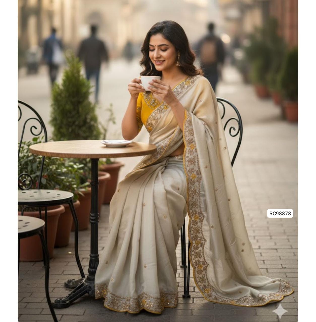 Heavy Soft Star Georgette Saree