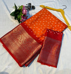 Soft Dola Silk Saree | Elegant Party Wear Saree Look