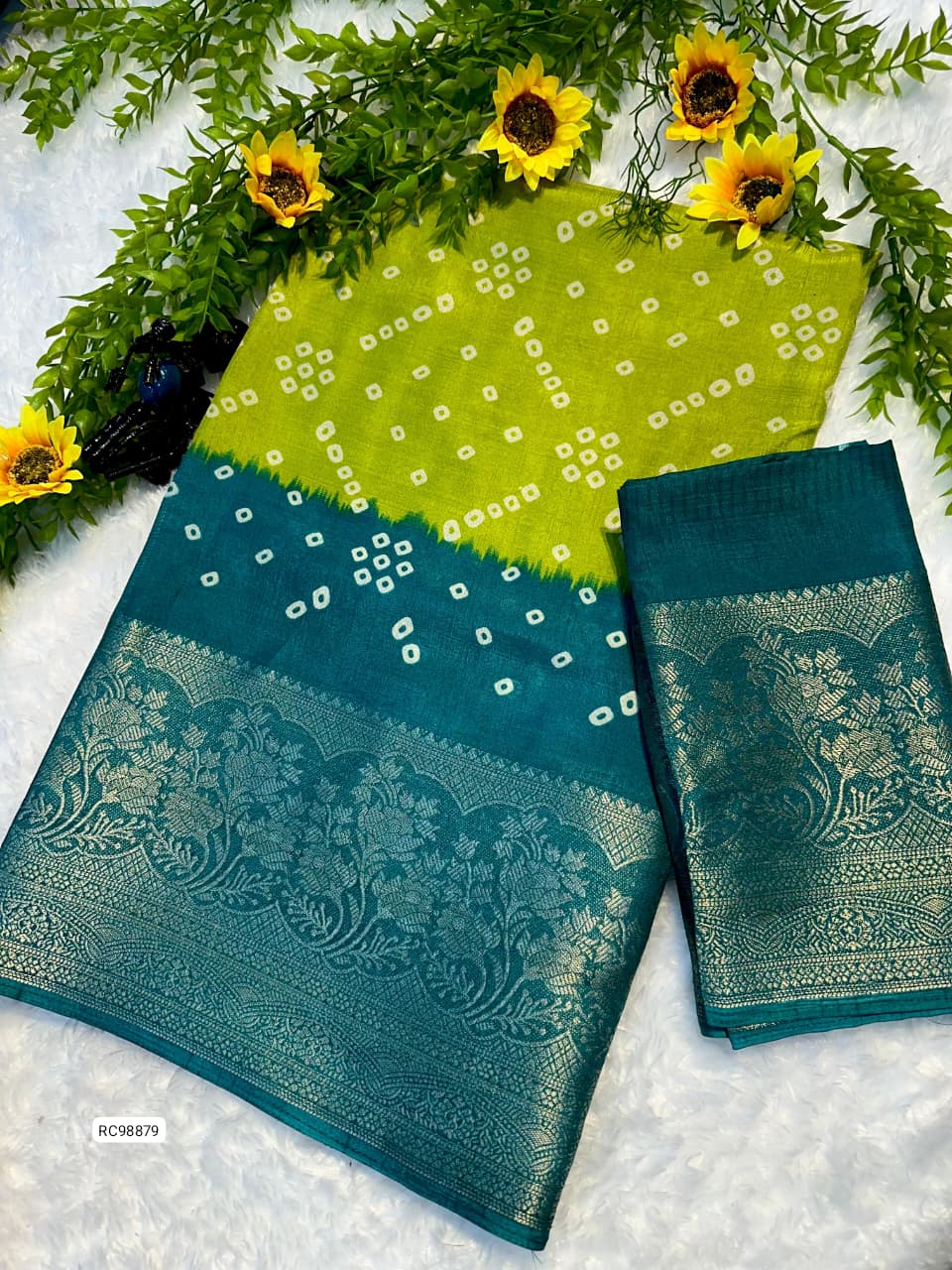 Soft Dola Silk Saree | Elegant Party Wear Saree Look