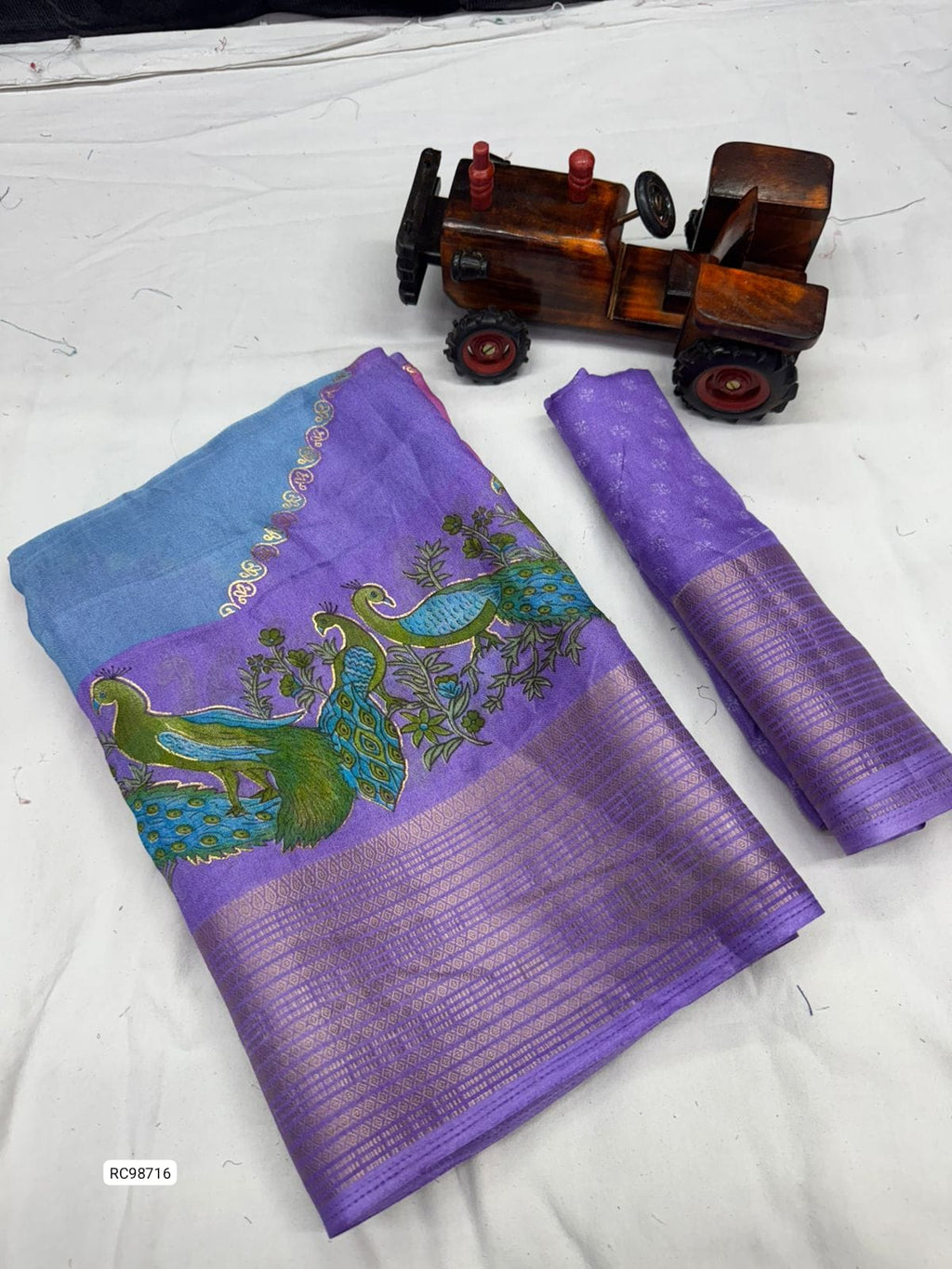 Soft Marshmallow Saree