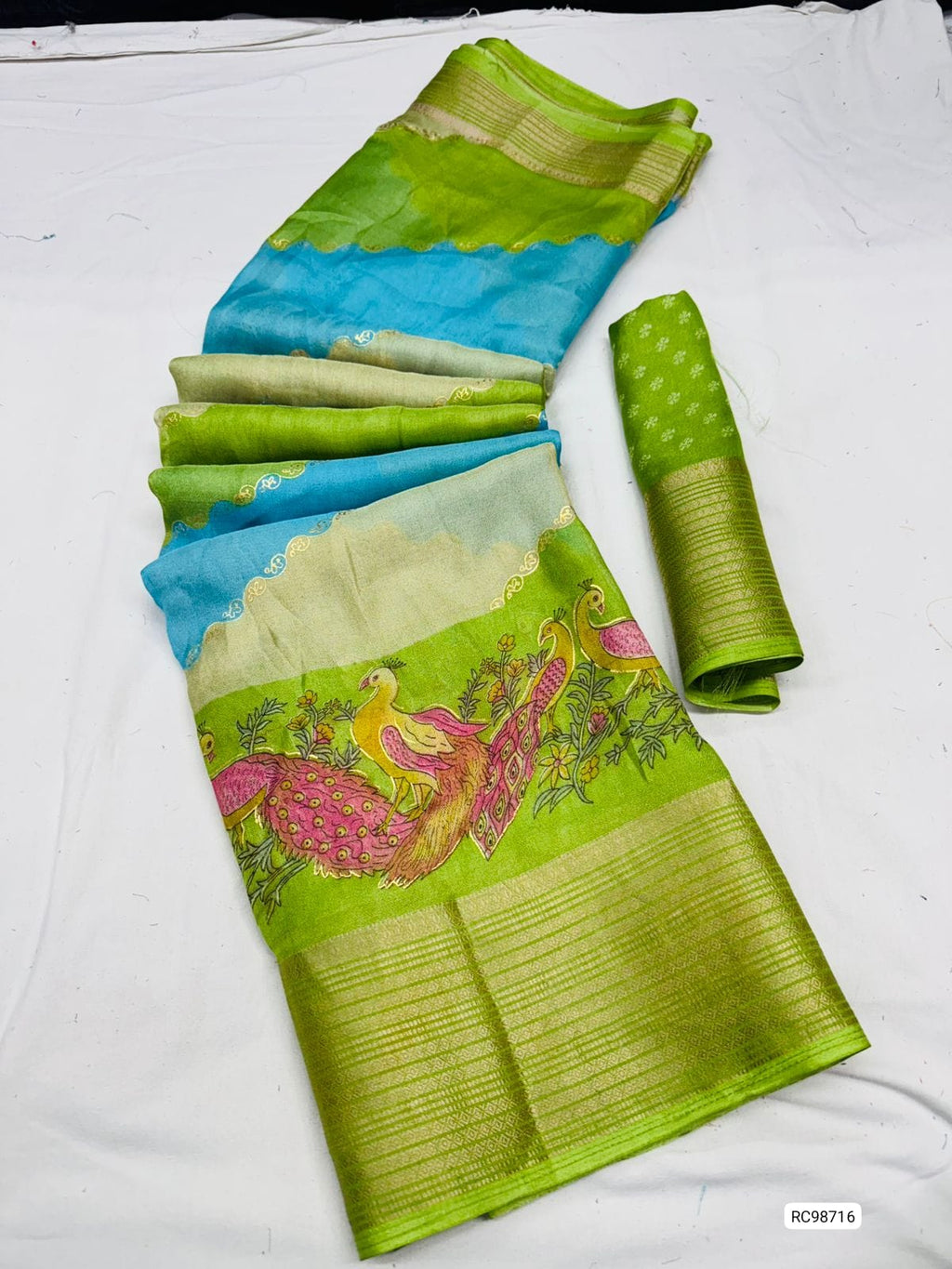 Soft Marshmallow Saree