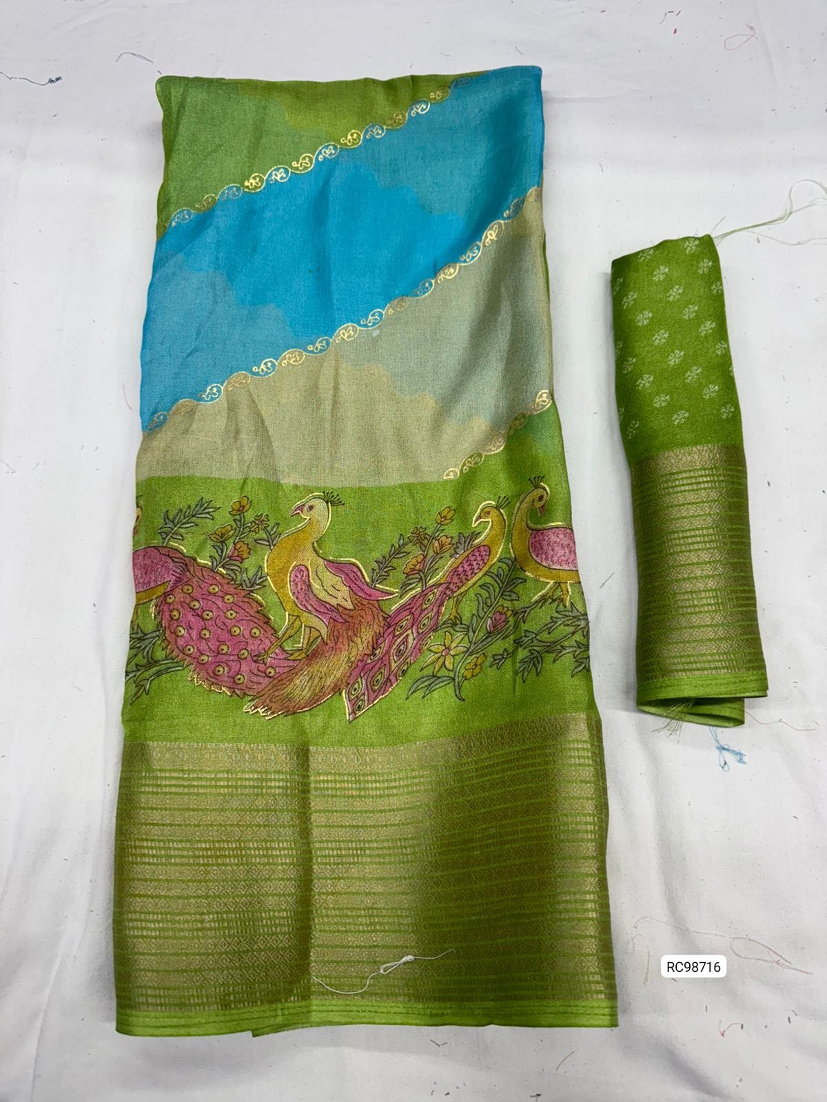 Soft Marshmallow Saree