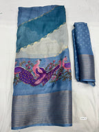 Soft Marshmallow Saree