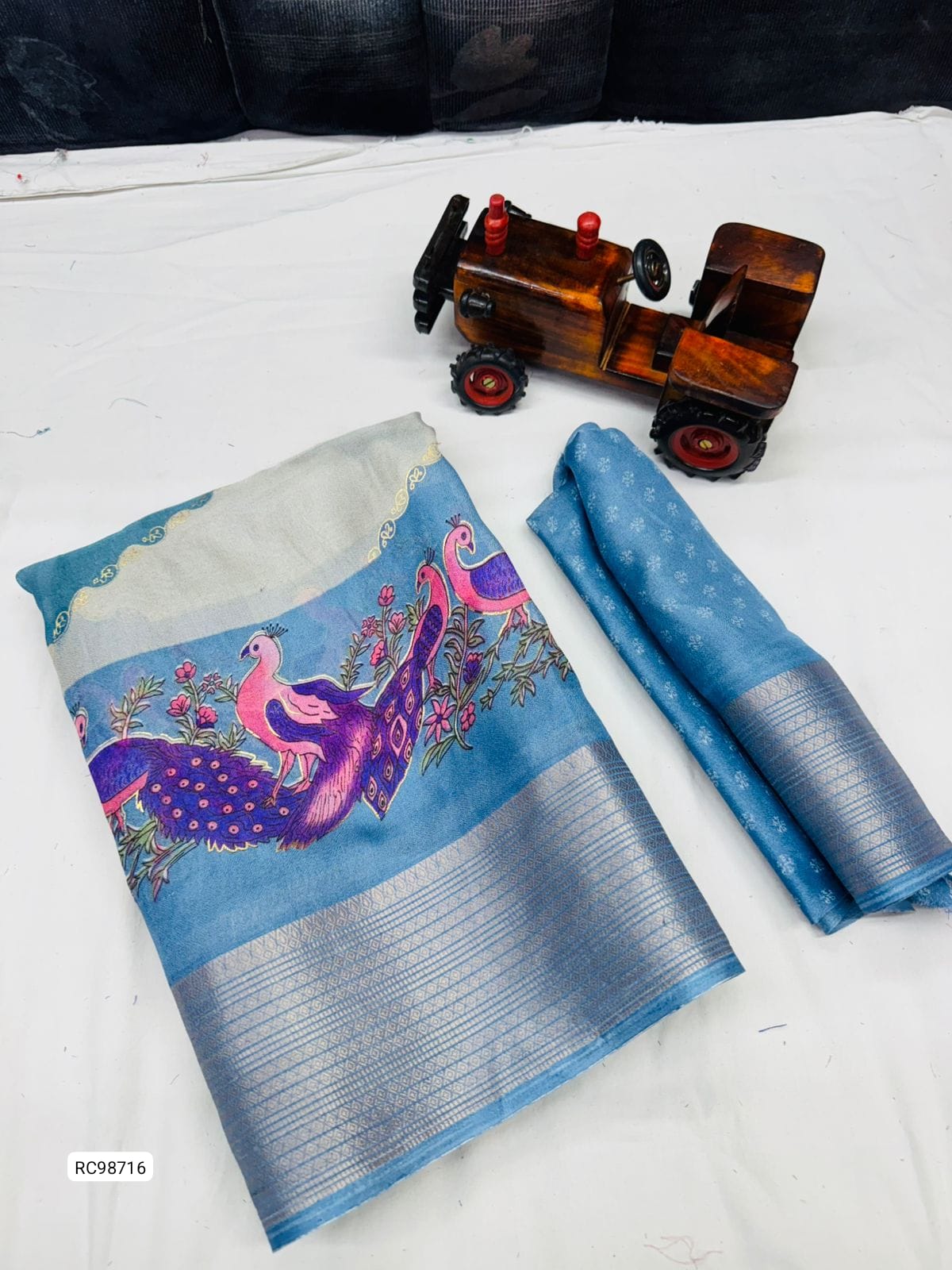 Soft Marshmallow Saree
