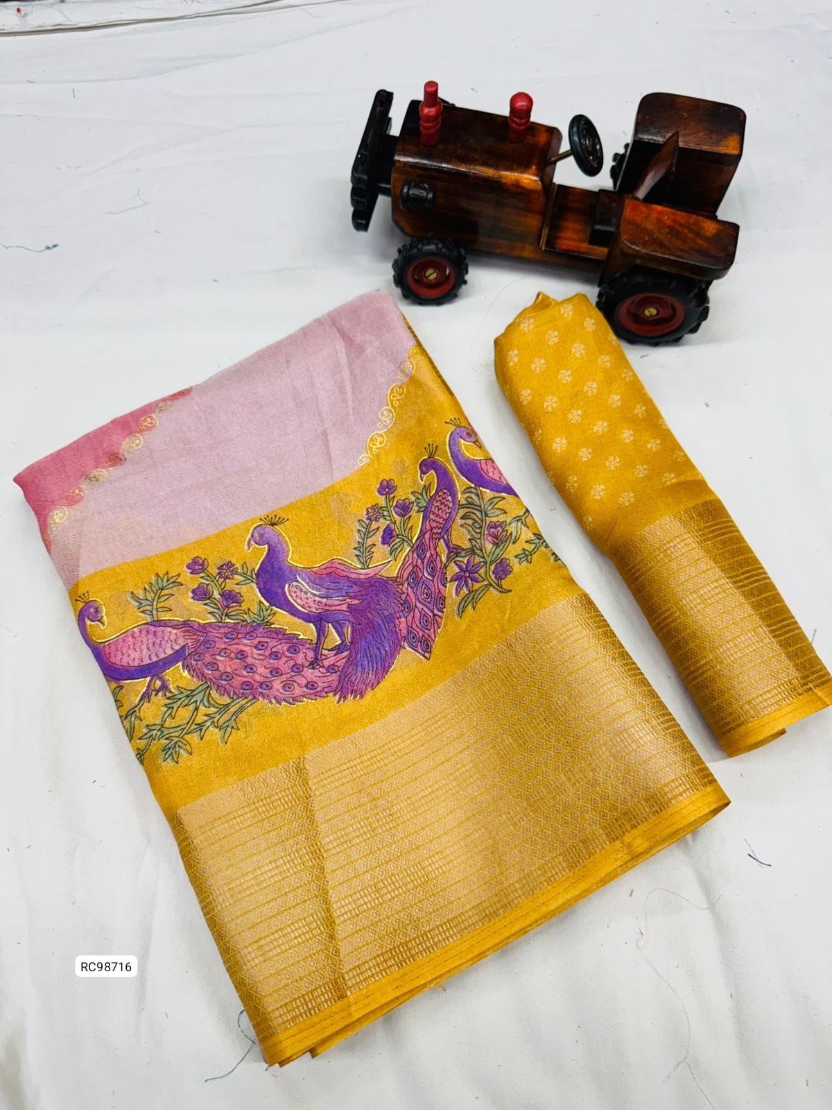 Soft Marshmallow Saree