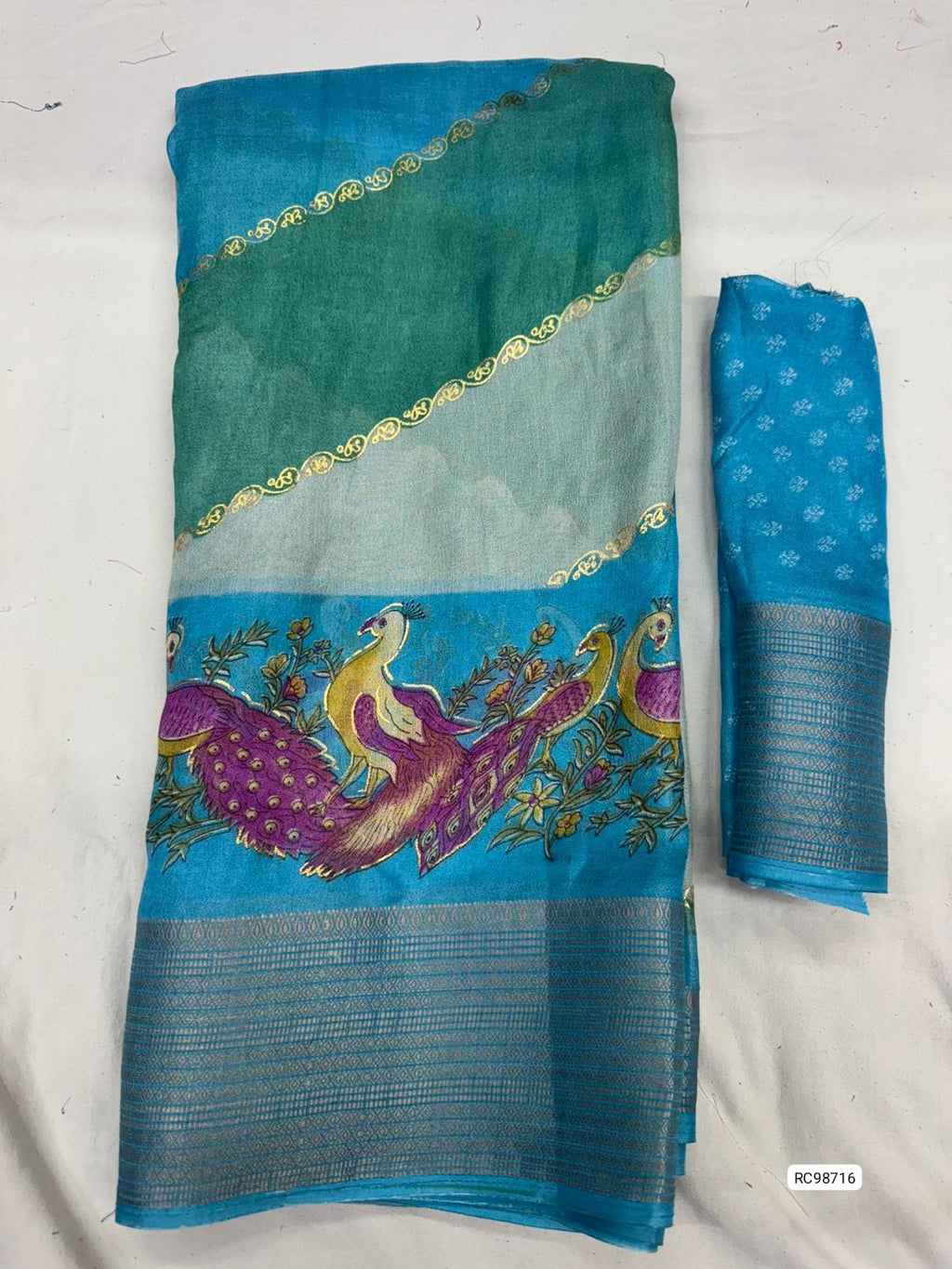 Soft Marshmallow Saree