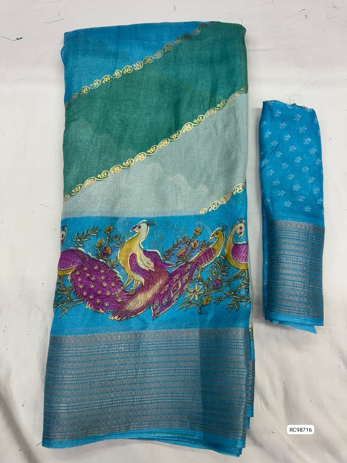 Soft Marshmallow Saree