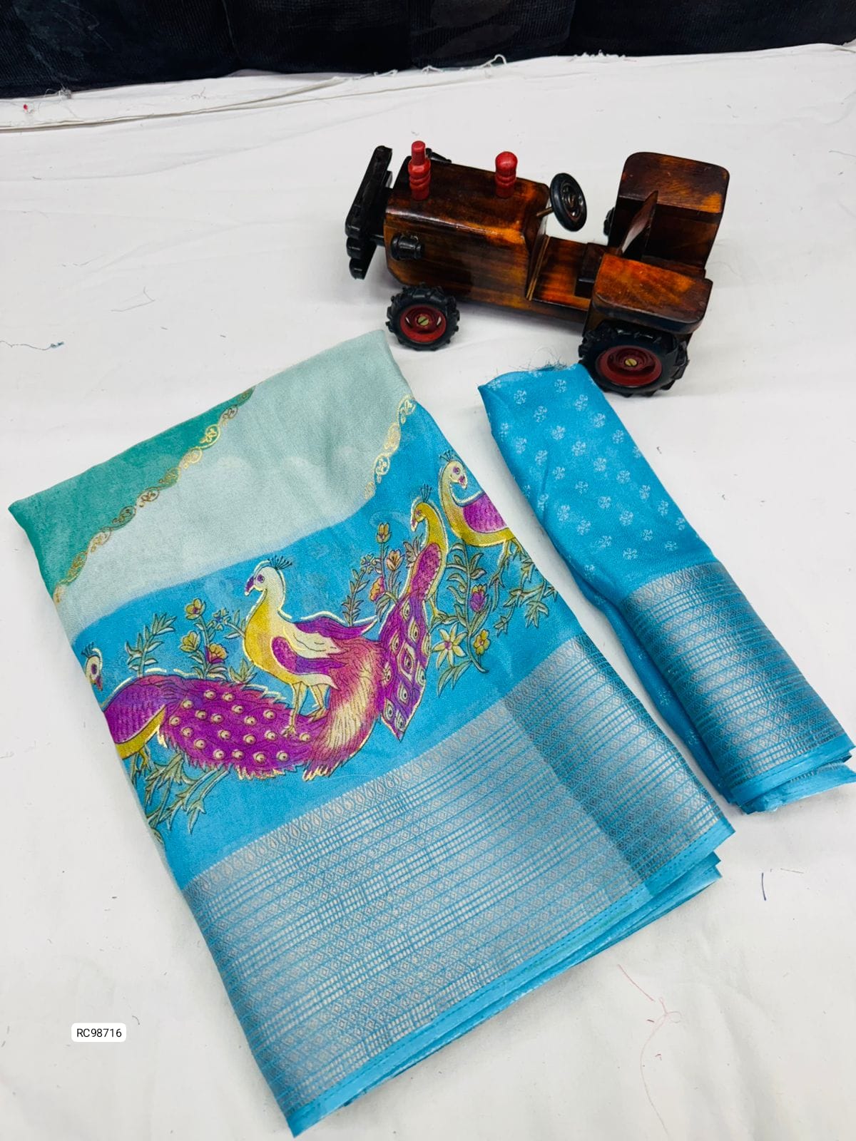 Soft Marshmallow Saree
