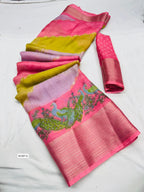 Soft Marshmallow Saree