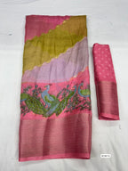 Soft Marshmallow Saree