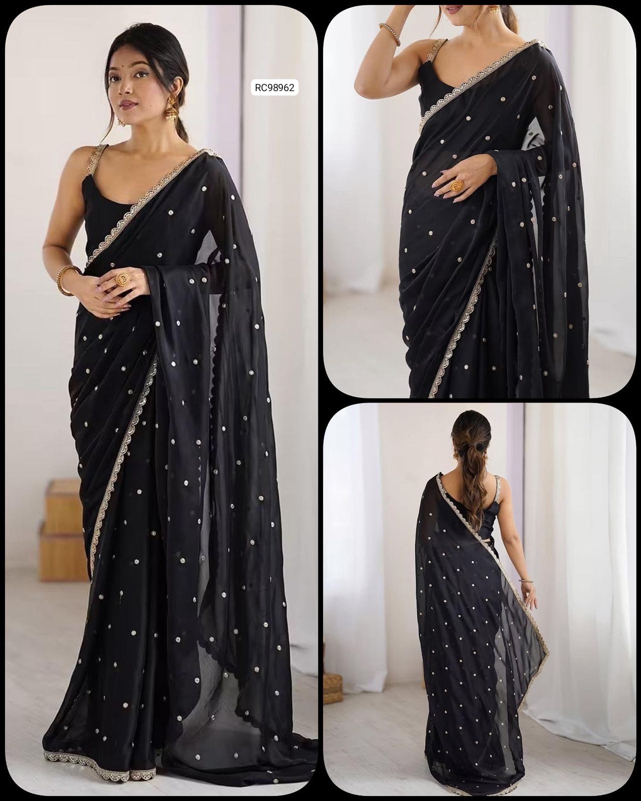 Premium Rangoli Silk Saree