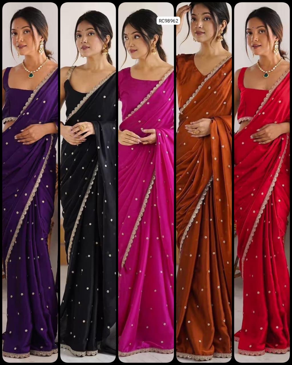 Premium Rangoli Silk Saree
