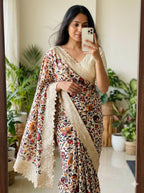Pure Tussar Silk Saree
