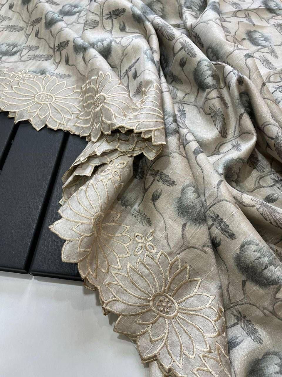 Pure Tussar Silk Saree | Premium Festive Wear