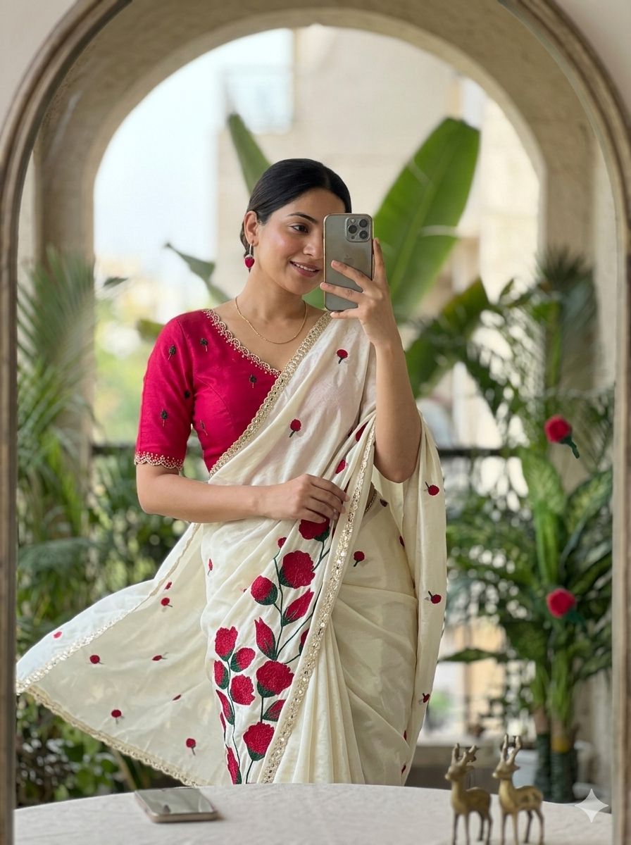 Soft Rangoli Silk Saree