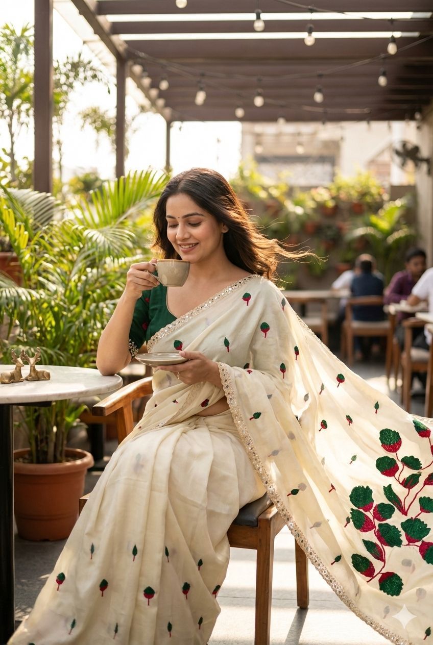 Soft Rangoli Silk Saree