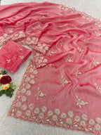 Premium Zimmy Chiffon Saree