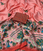 Pure Handloom Tussar Silk Saree