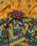 Pure Handloom Tussar Silk Saree
