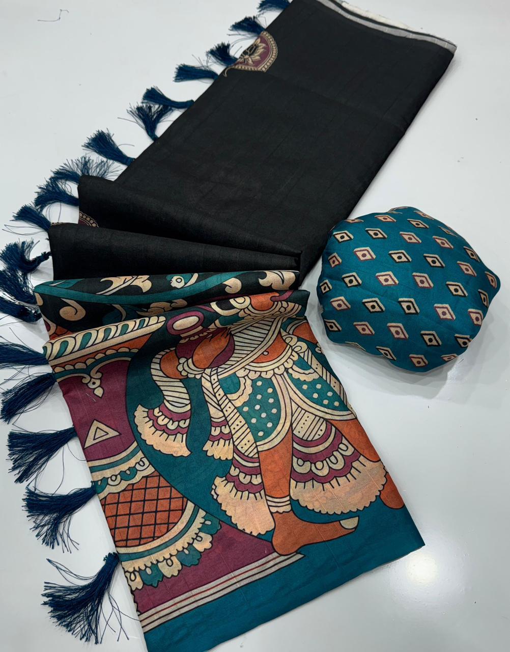 Pure Handloom Tussar Silk Saree